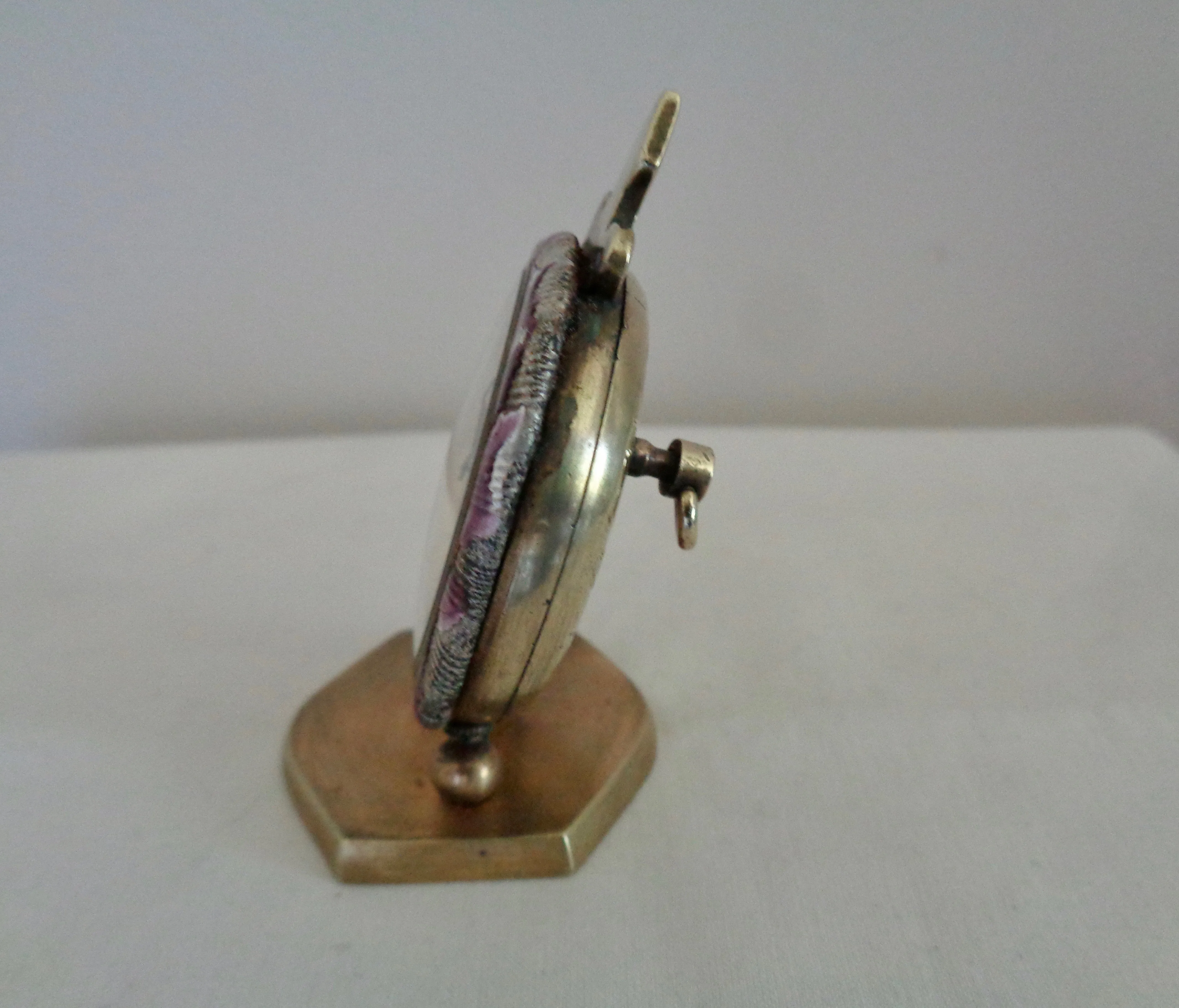 1920s Theodore Jequier Swiss Ladies Travel Clock Brevet #93017