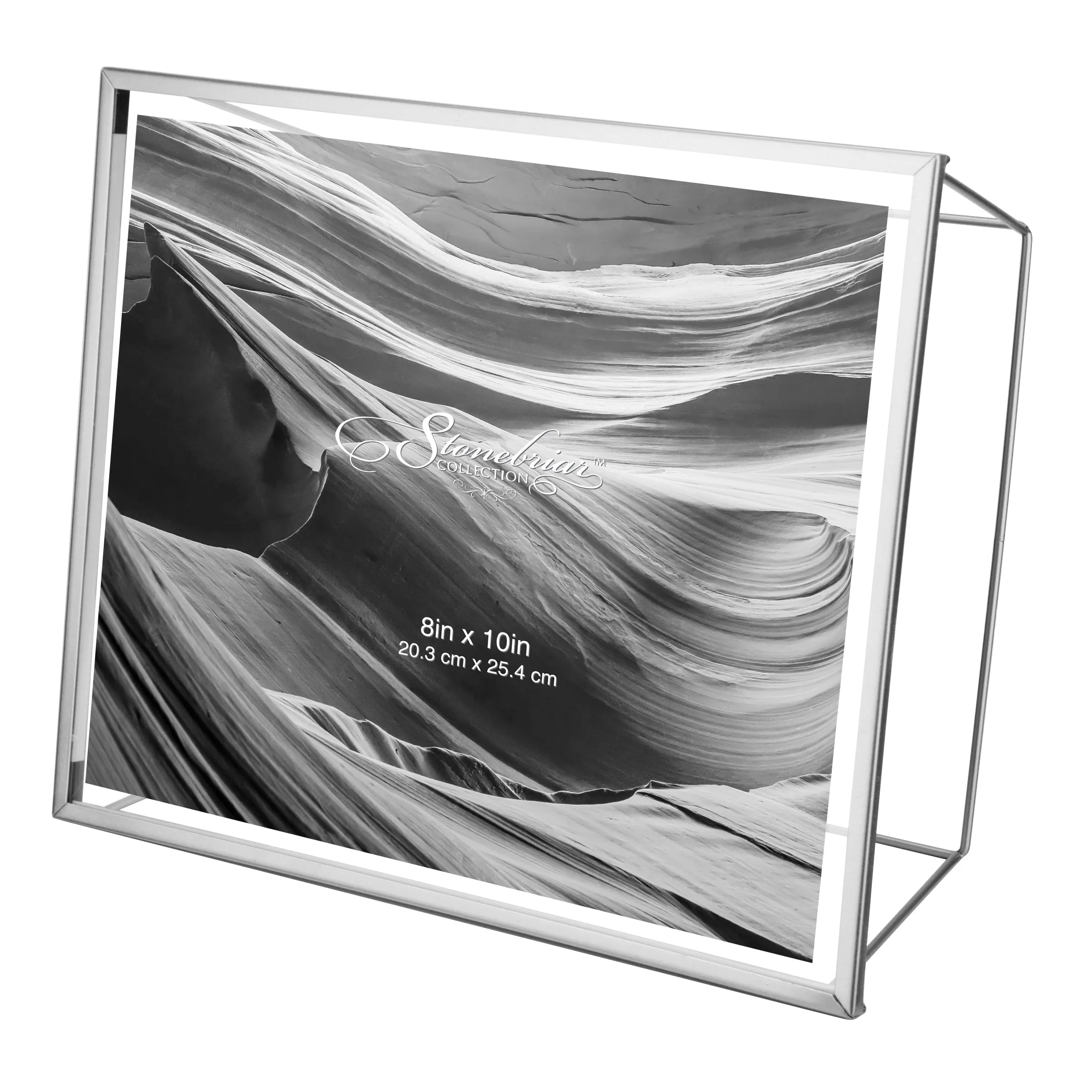 8x10 Wire Frame - Metallic Silver (WS)