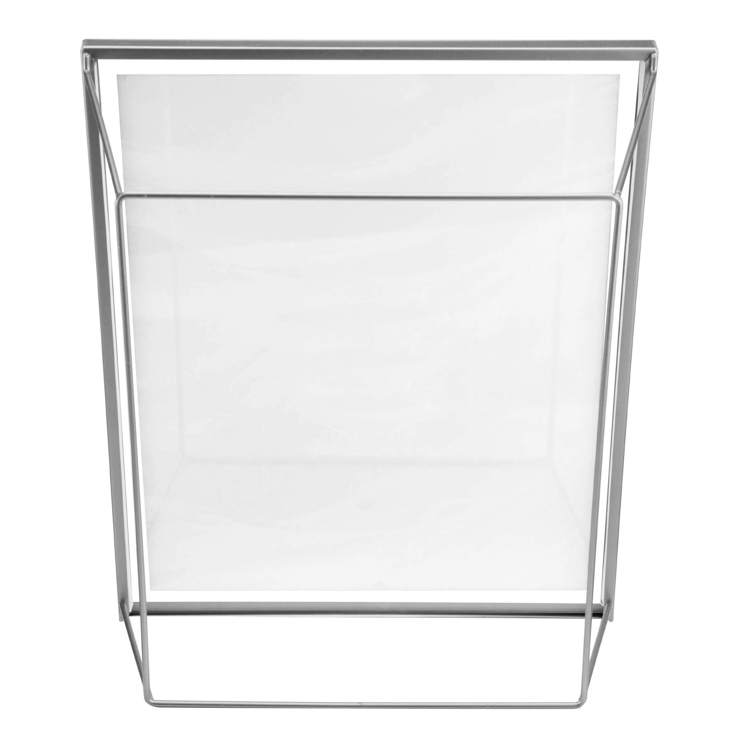 8x10 Wire Frame - Metallic Silver (WS)