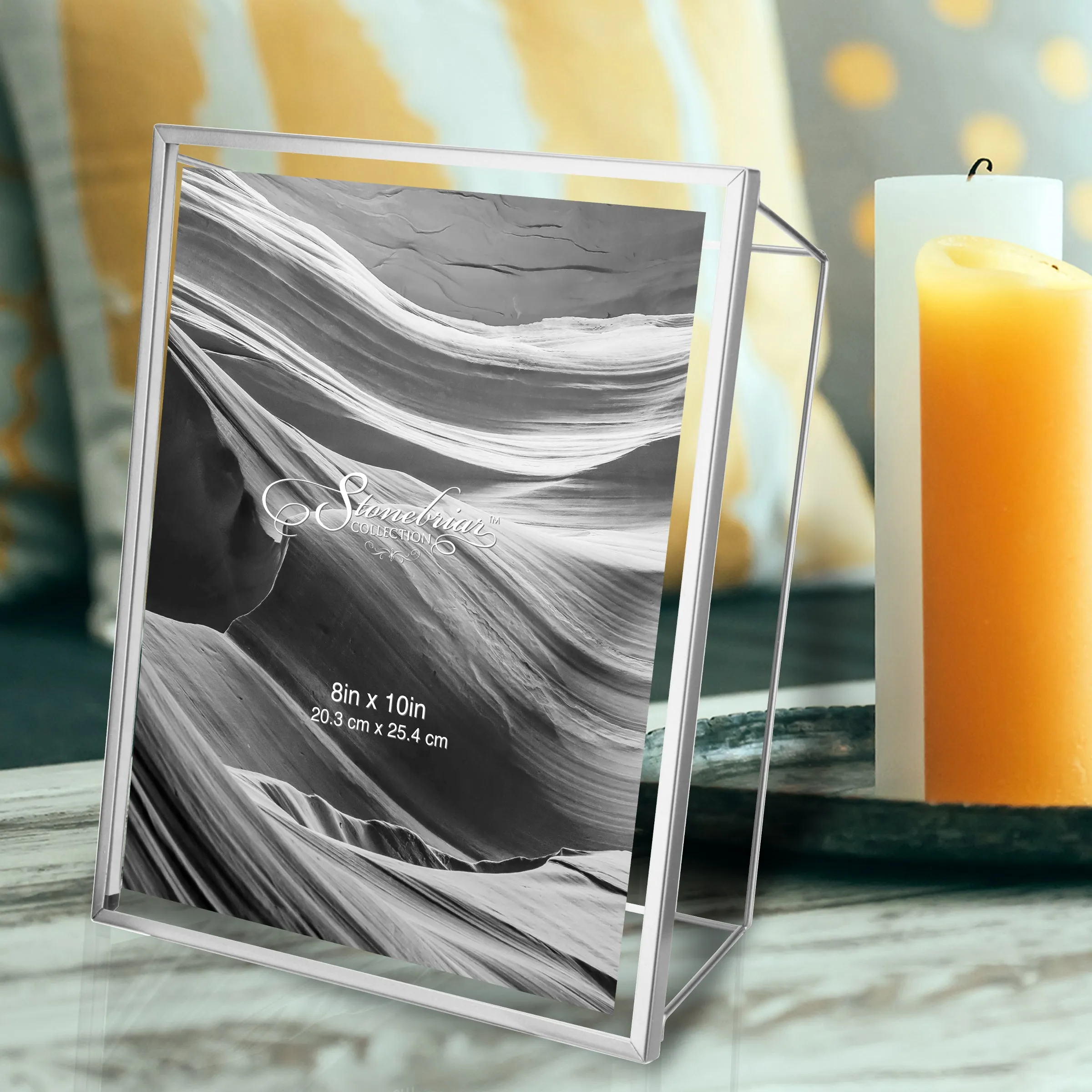 8x10 Wire Frame - Metallic Silver (WS)