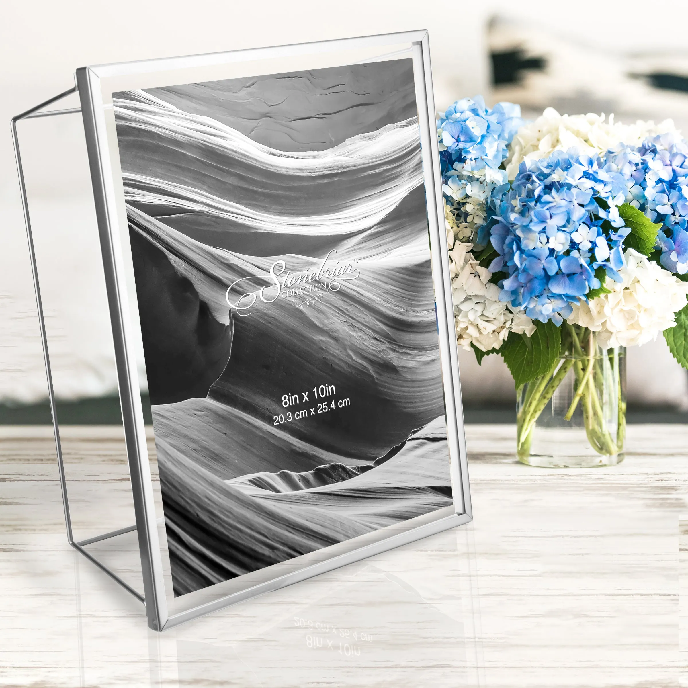 8x10 Wire Frame - Metallic Silver (WS)