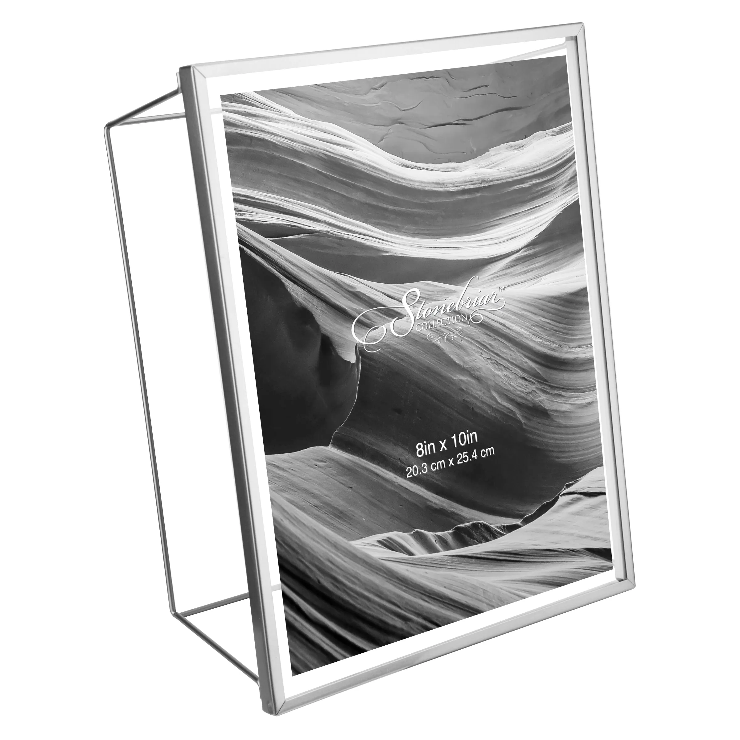 8x10 Wire Frame - Metallic Silver (WS)