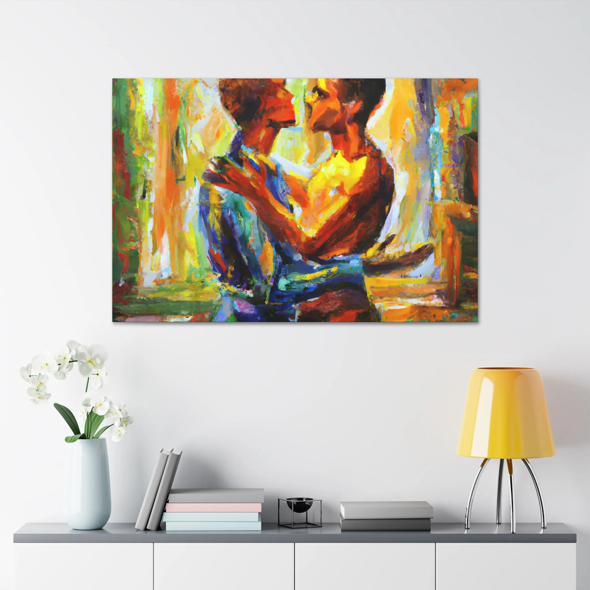 Ace - Gay Love Canvas Art