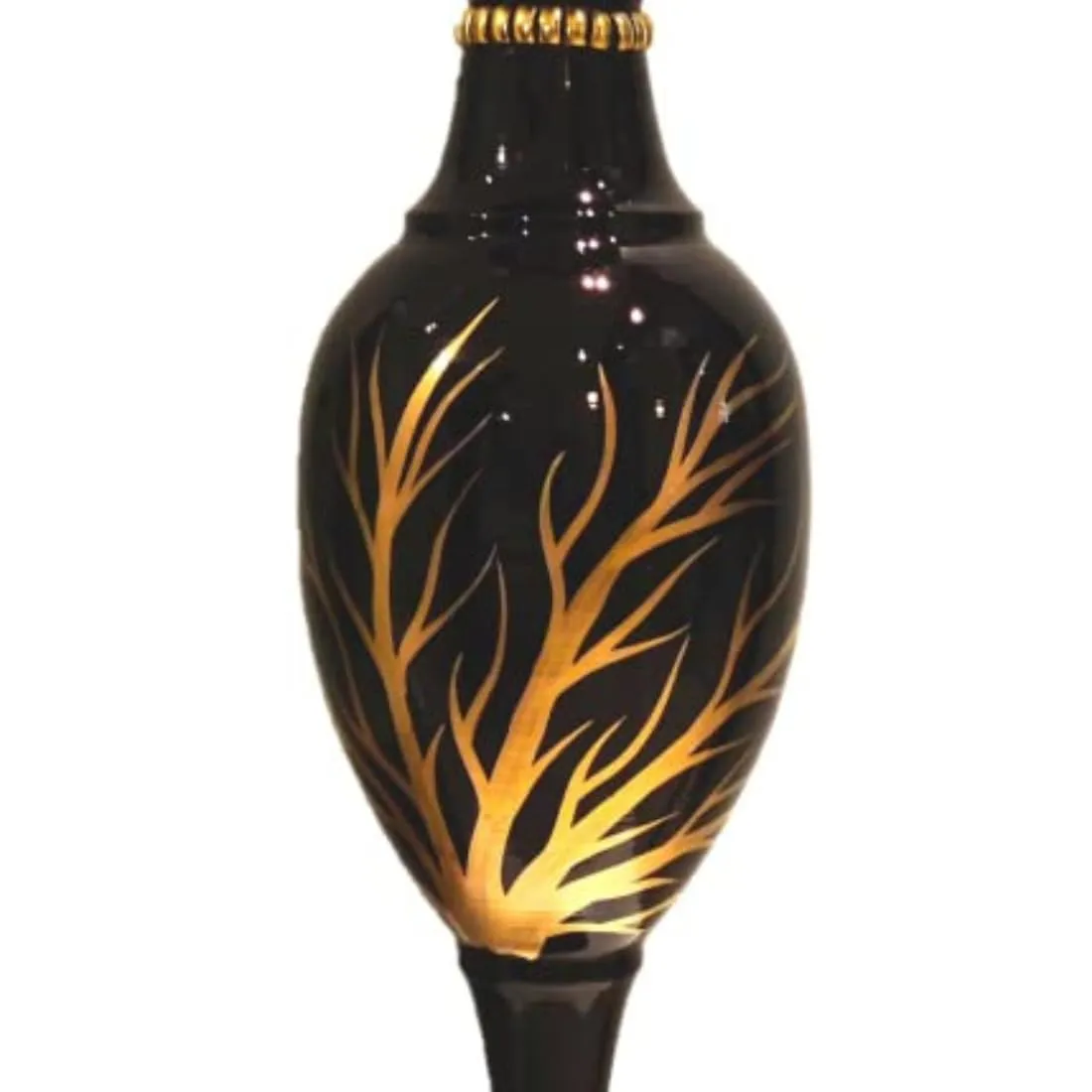 AdiCollar Flower Vase Big Size for Living Room Corner - 25 Inches Long - Black Tree -Pack of 1