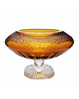 Amber Gold Crystal Bouquet Flower Vases - Angie Homes