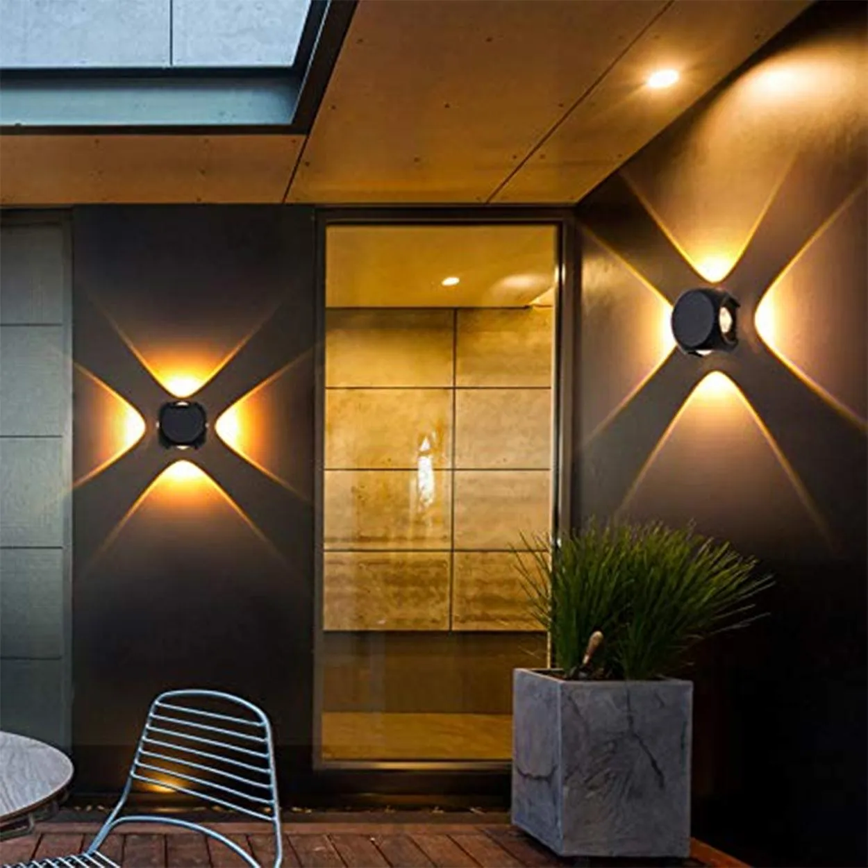 ANKUR COMPATTA CUBO OUTDOOR LED WALL LIGHT