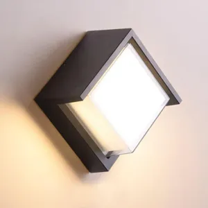 ANKUR EYEBROW OUTDOOR RATED ACRYLIC LED WALL LIGHT