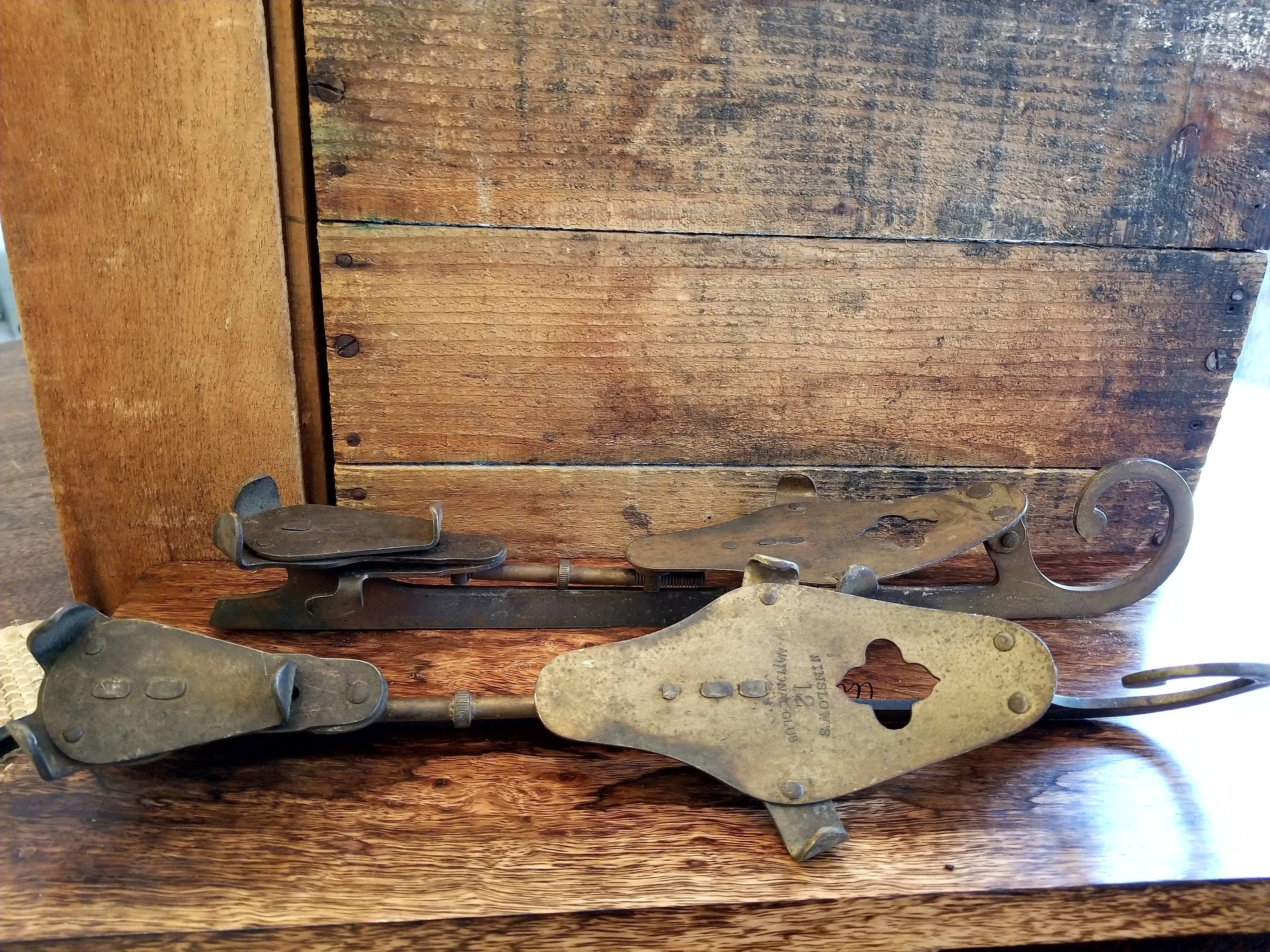 Antique Winslow Ice Skates