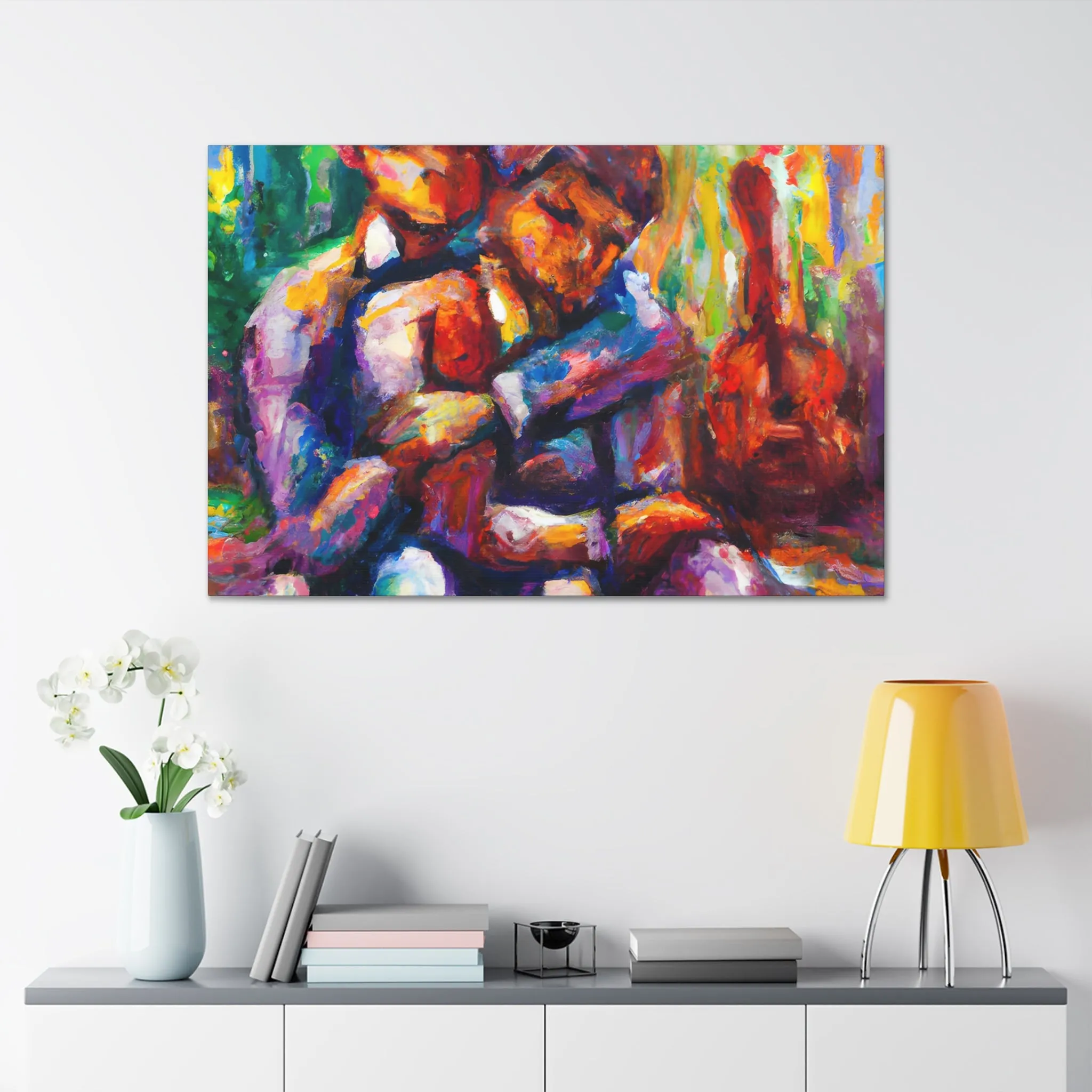 Archer - Gay Love Canvas Art