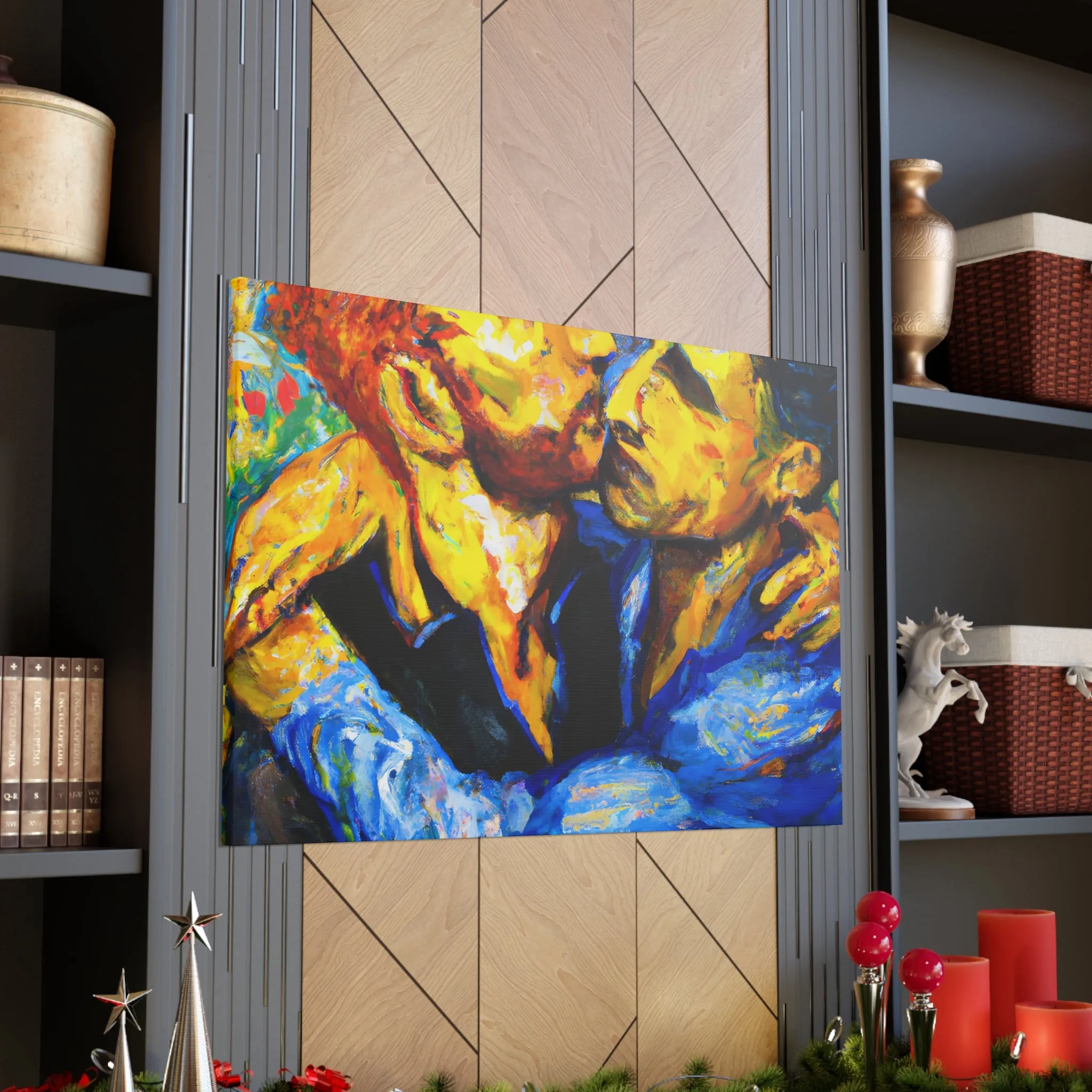 ArtemisiaGalilei - Gay Couple Wall Art