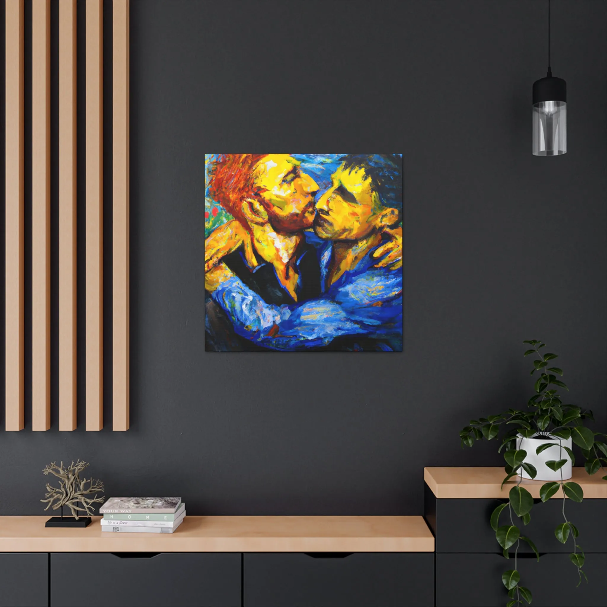 ArtemisiaGalilei - Gay Couple Wall Art