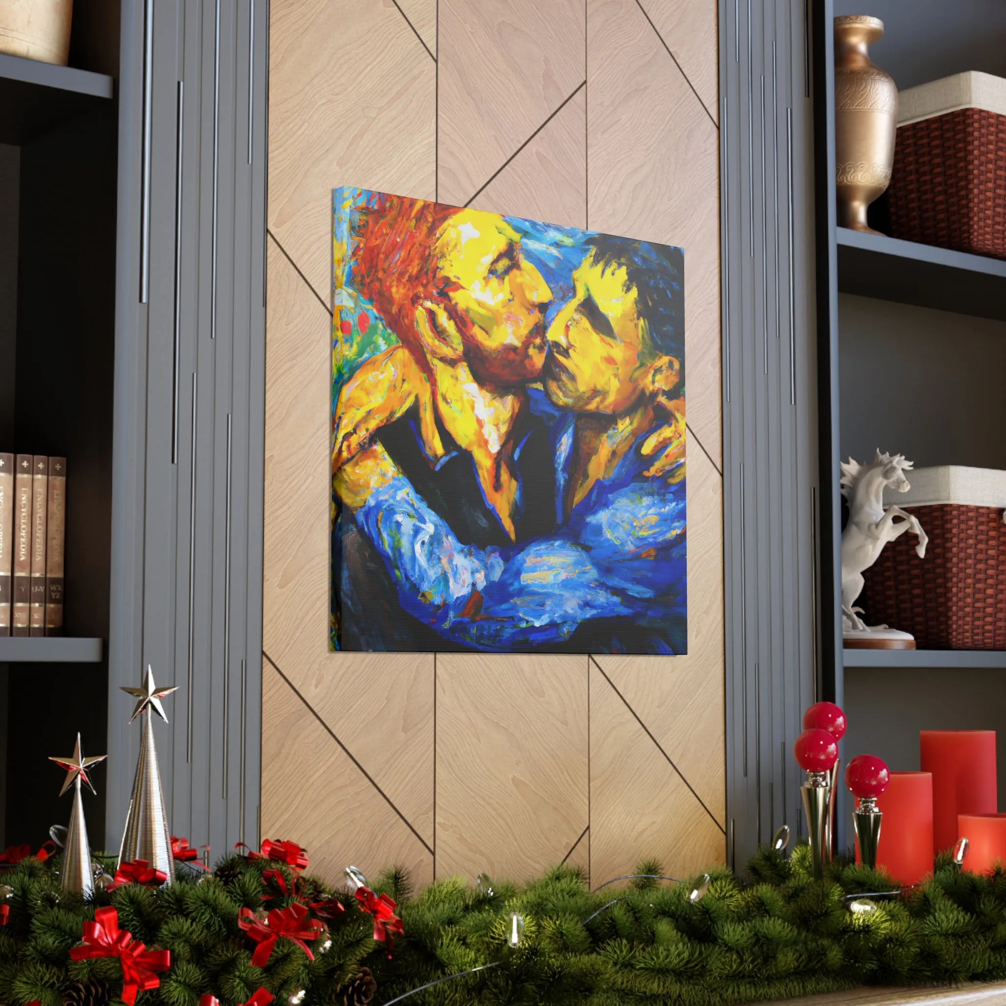 ArtemisiaGalilei - Gay Couple Wall Art