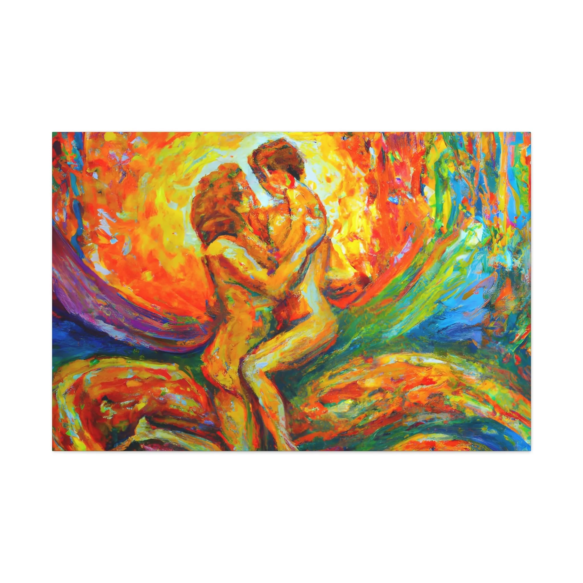 Ashton - Gay Love Canvas Art