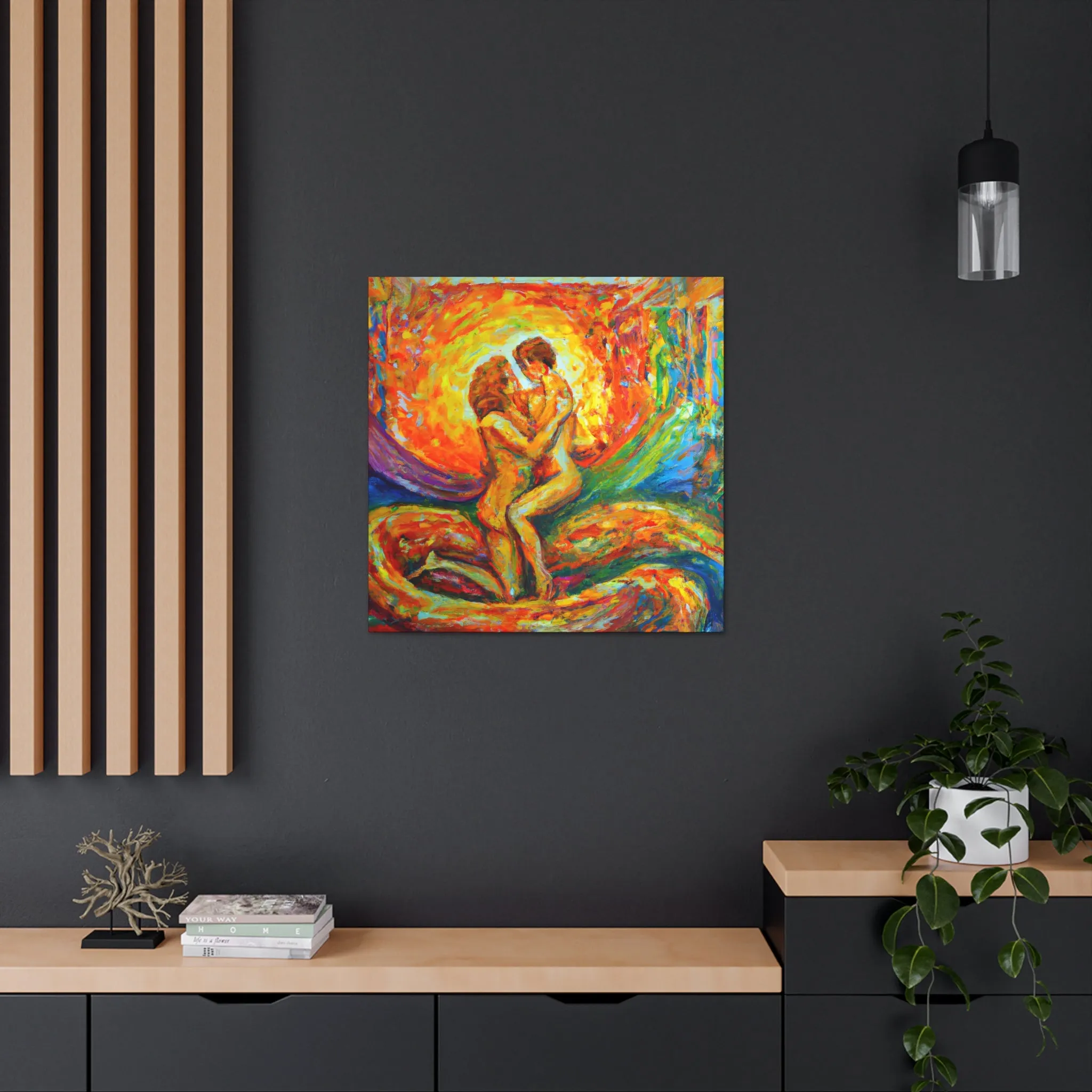 Ashton - Gay Love Canvas Art