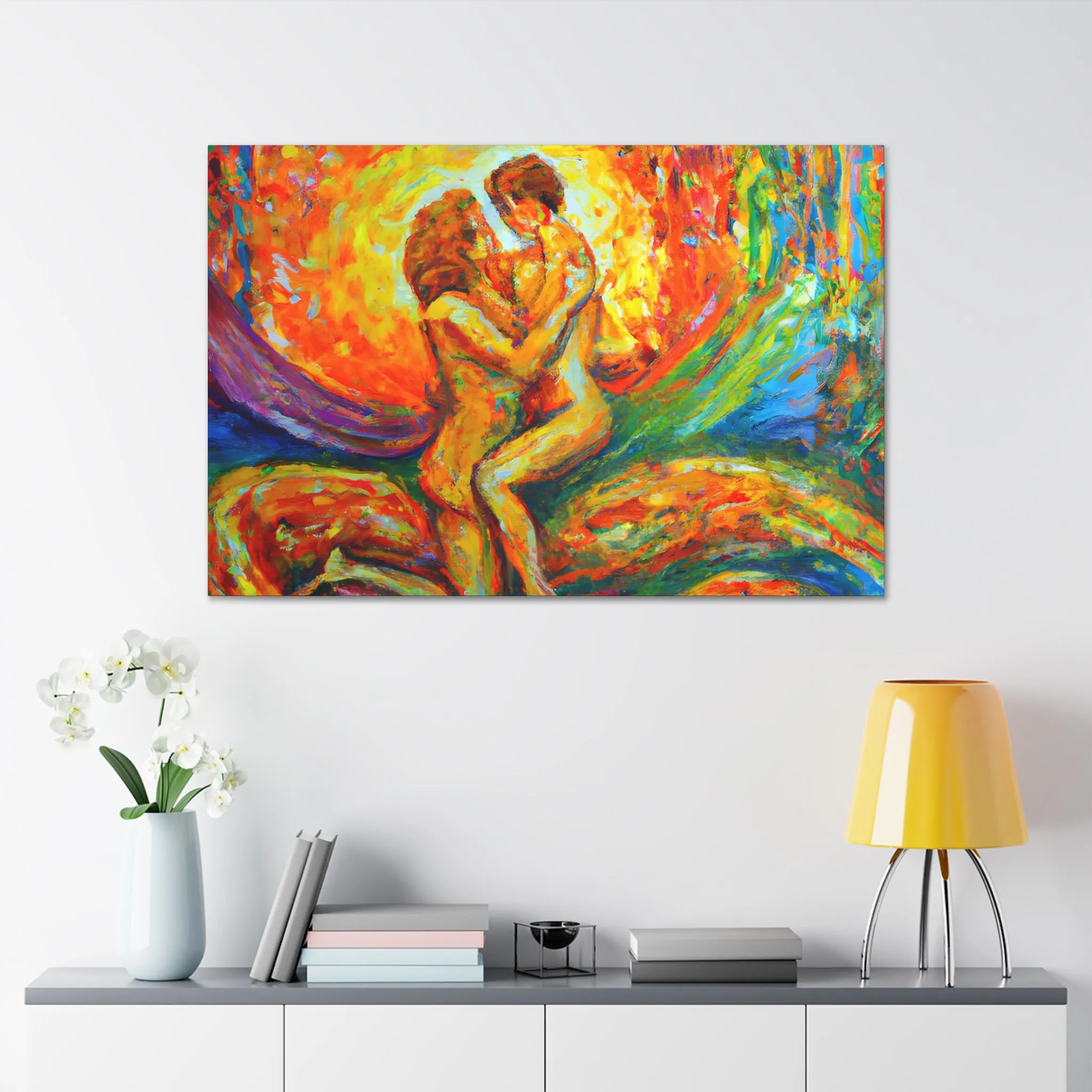 Ashton - Gay Love Canvas Art