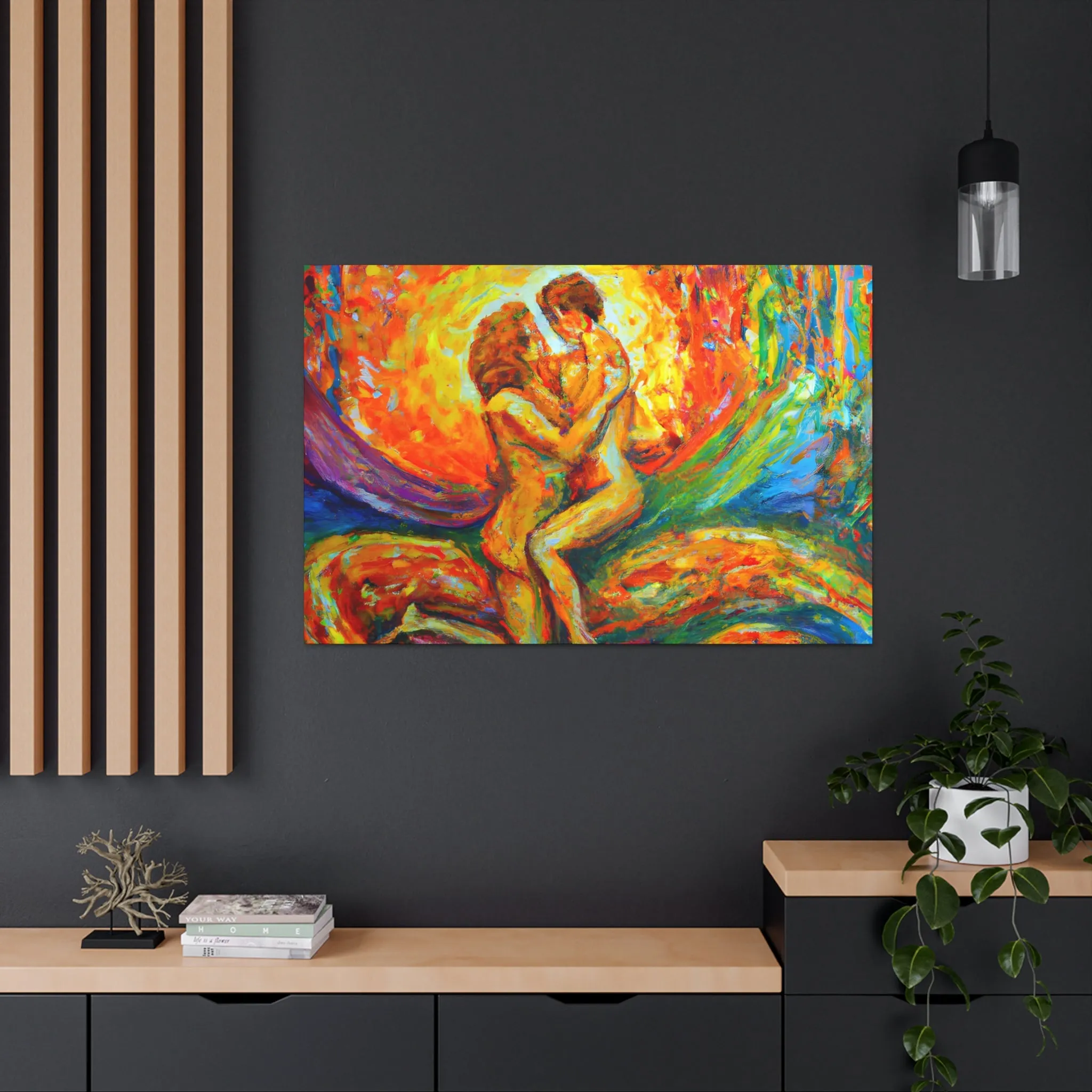 Ashton - Gay Love Canvas Art