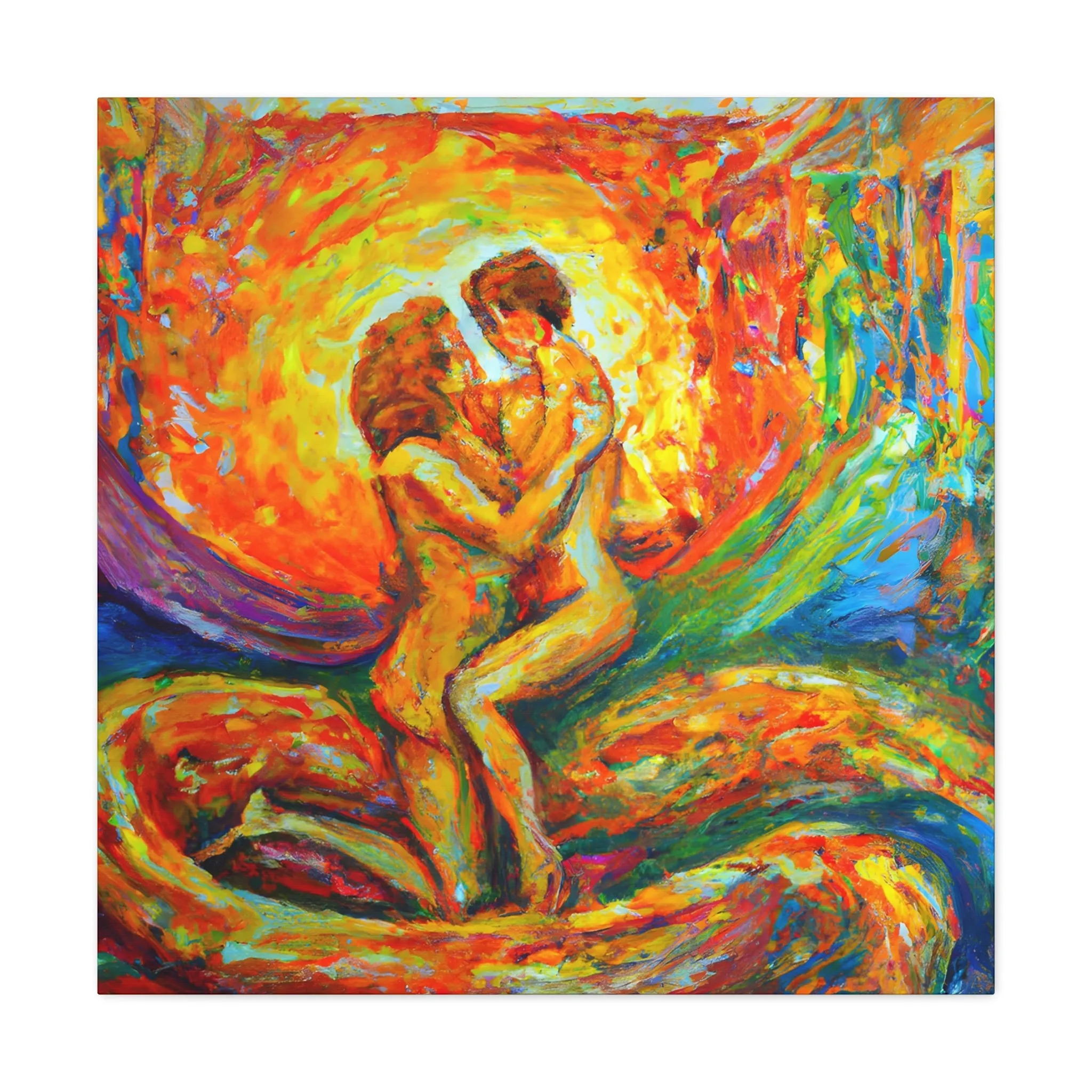 Ashton - Gay Love Canvas Art