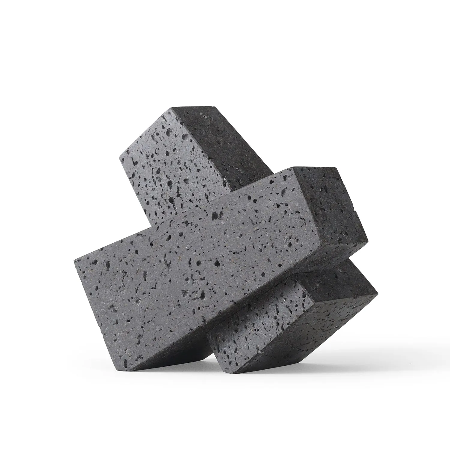 audo copenhagen (menu) | converge bookend set | lava stone