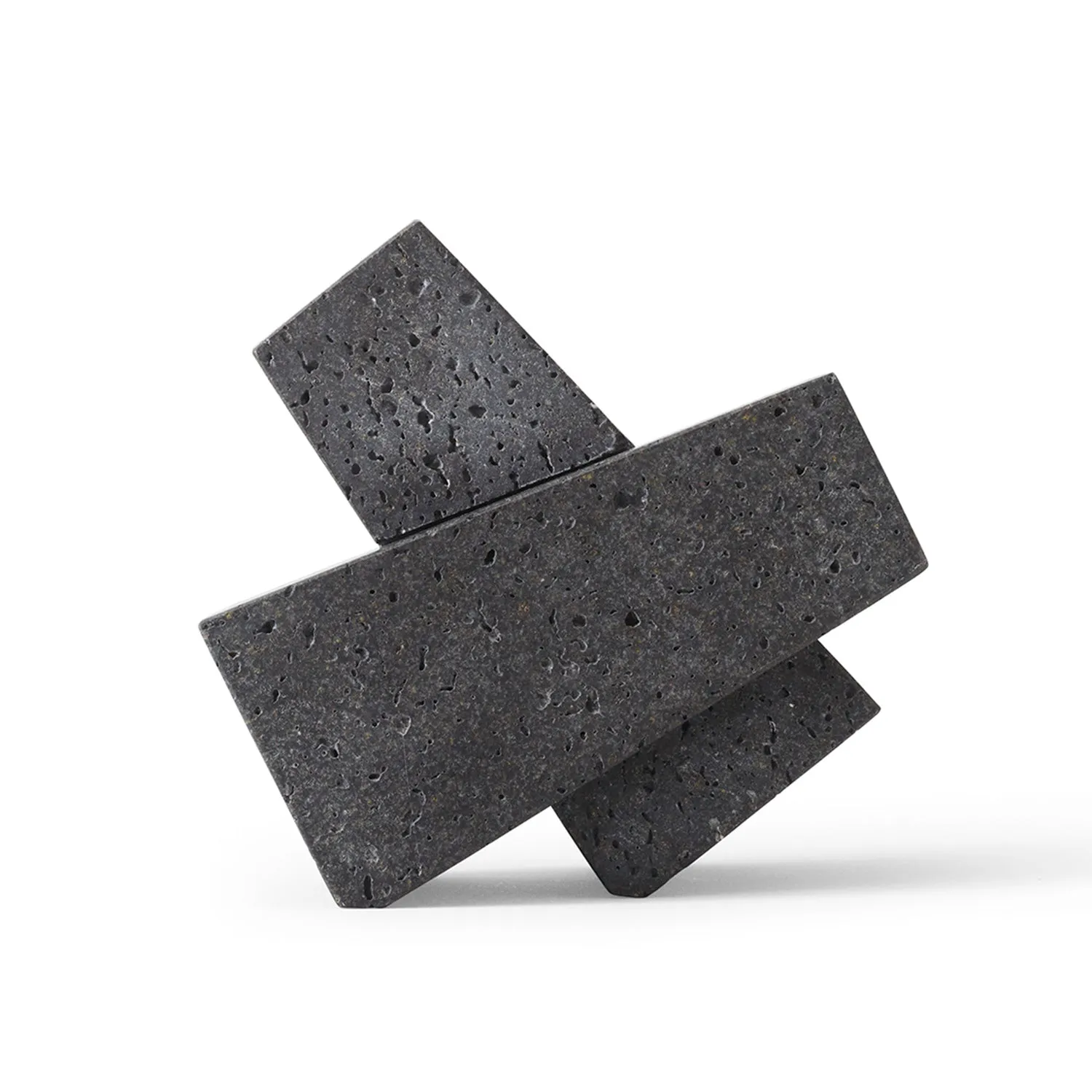 audo copenhagen (menu) | converge bookend set | lava stone