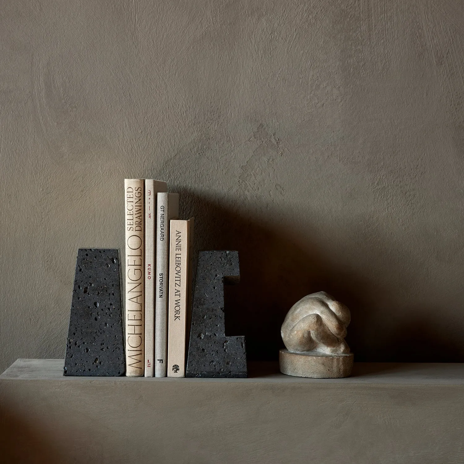 audo copenhagen (menu) | converge bookend set | lava stone