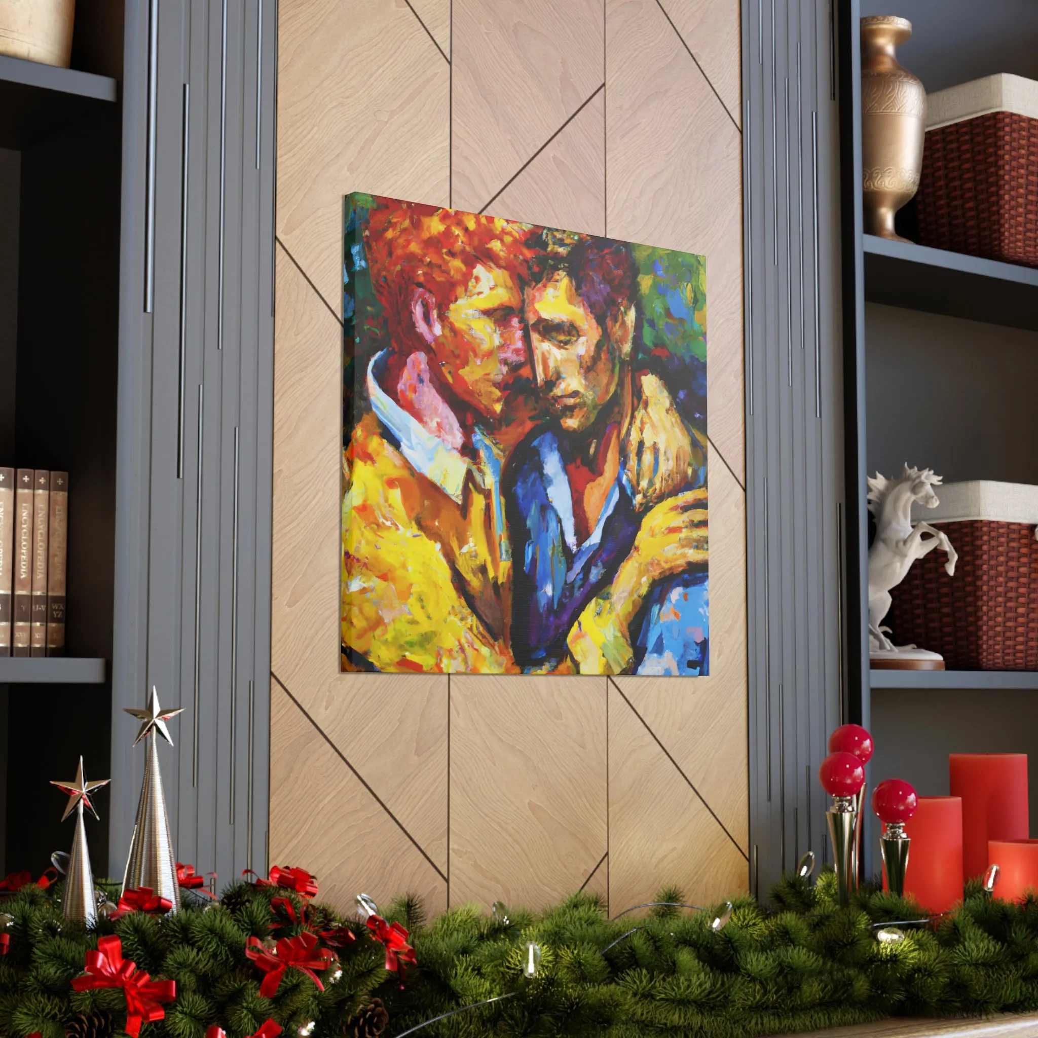 AuroraVisionary - Gay Couple Wall Art