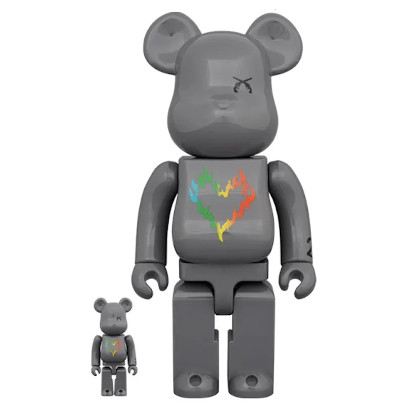 Bearbrick x roarguns 20th Anniversary 100% & 400% Set