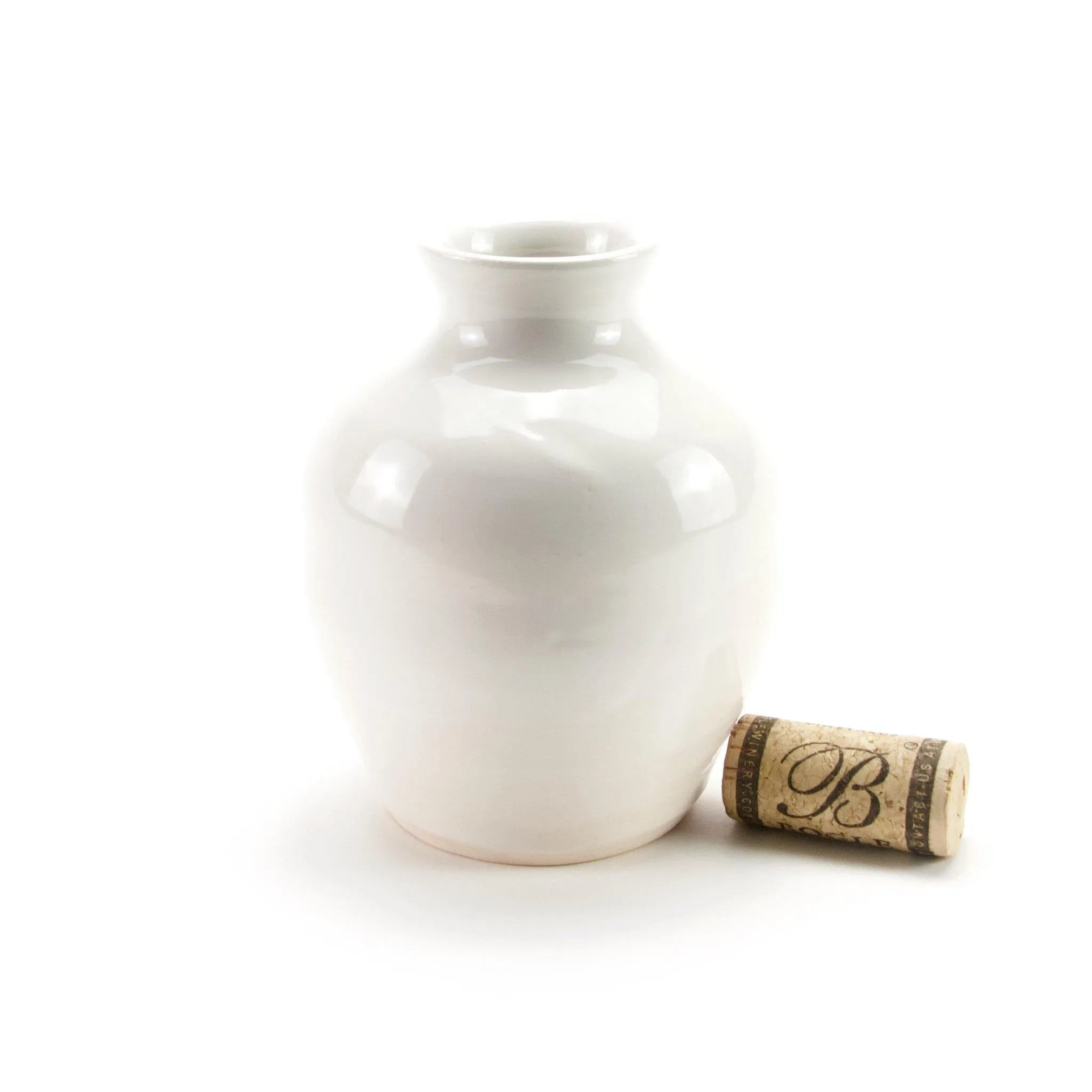 Bud Vase - White