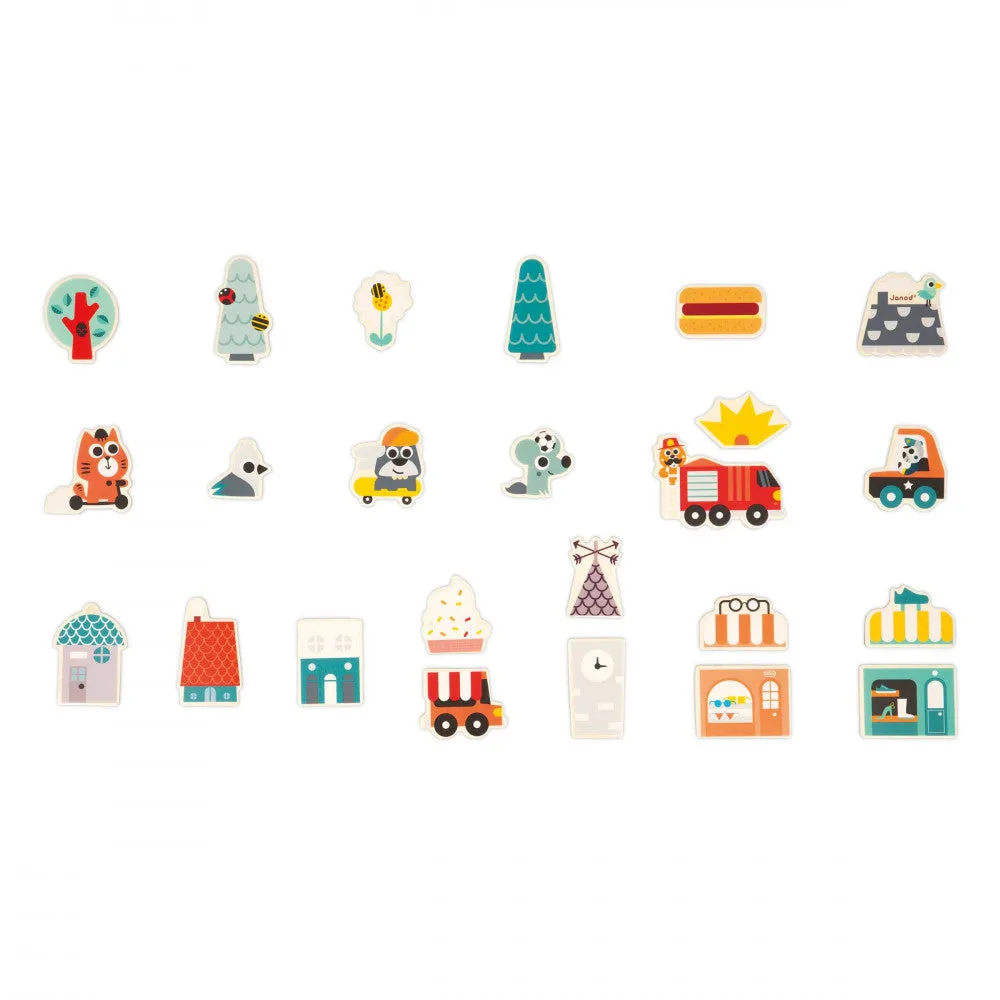 City Magnets - 24 Pcs