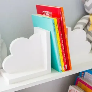 Cloudy Organizer Bookends Decor (Pack of 2)