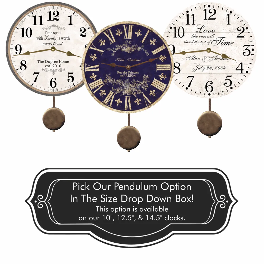 Coastal Wall Clock – Rustic Beach Inspired Home Accent