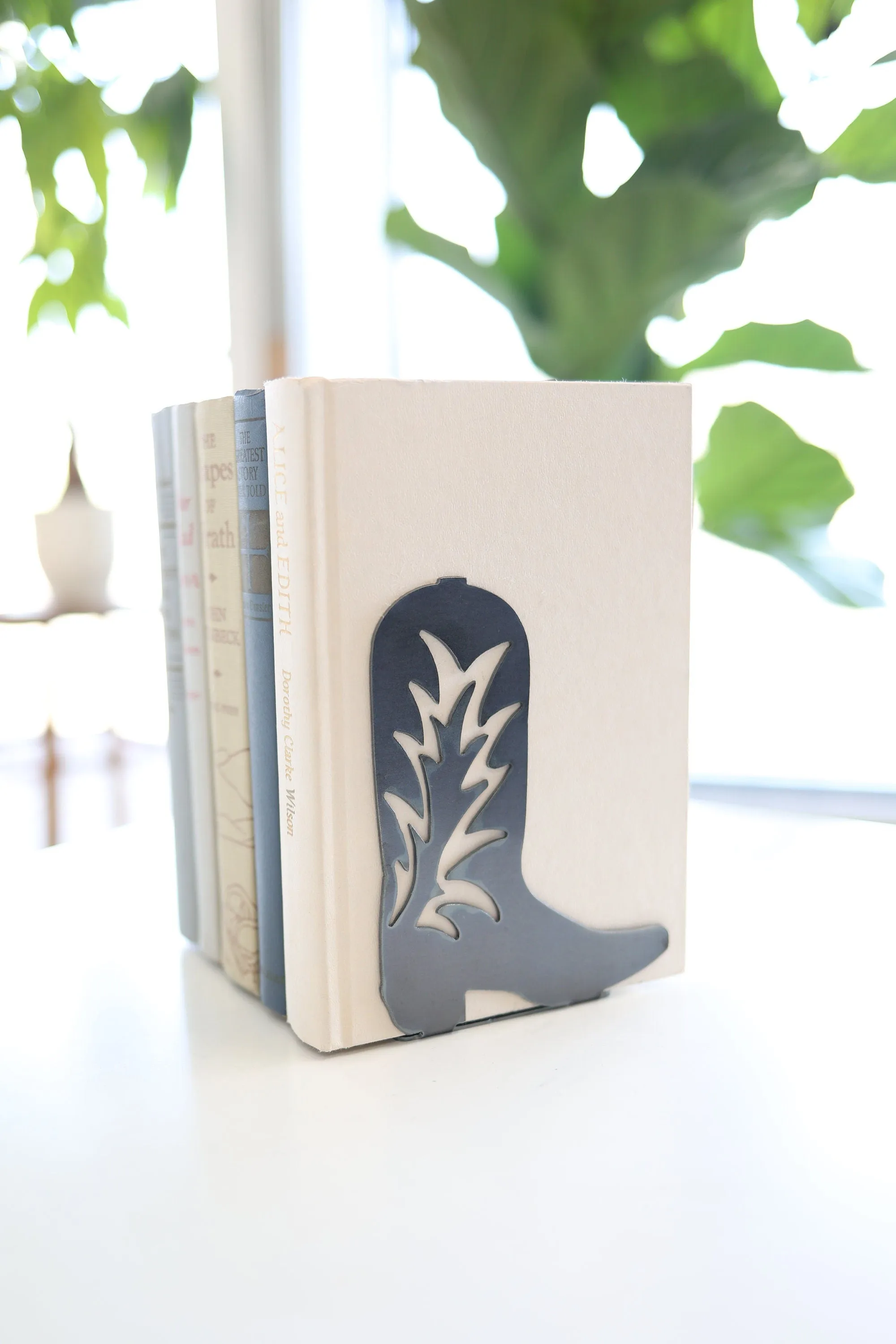 Cowgirl / Cowboy Boot Bookend