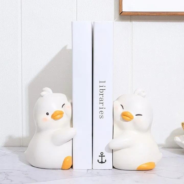 Cute Ducks Non-Slip Bookends