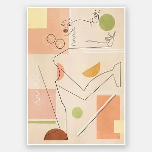 Dancer Unframed Art Print