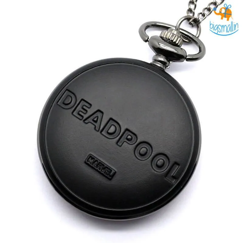 Deadpool Spiderman Pocket Watch