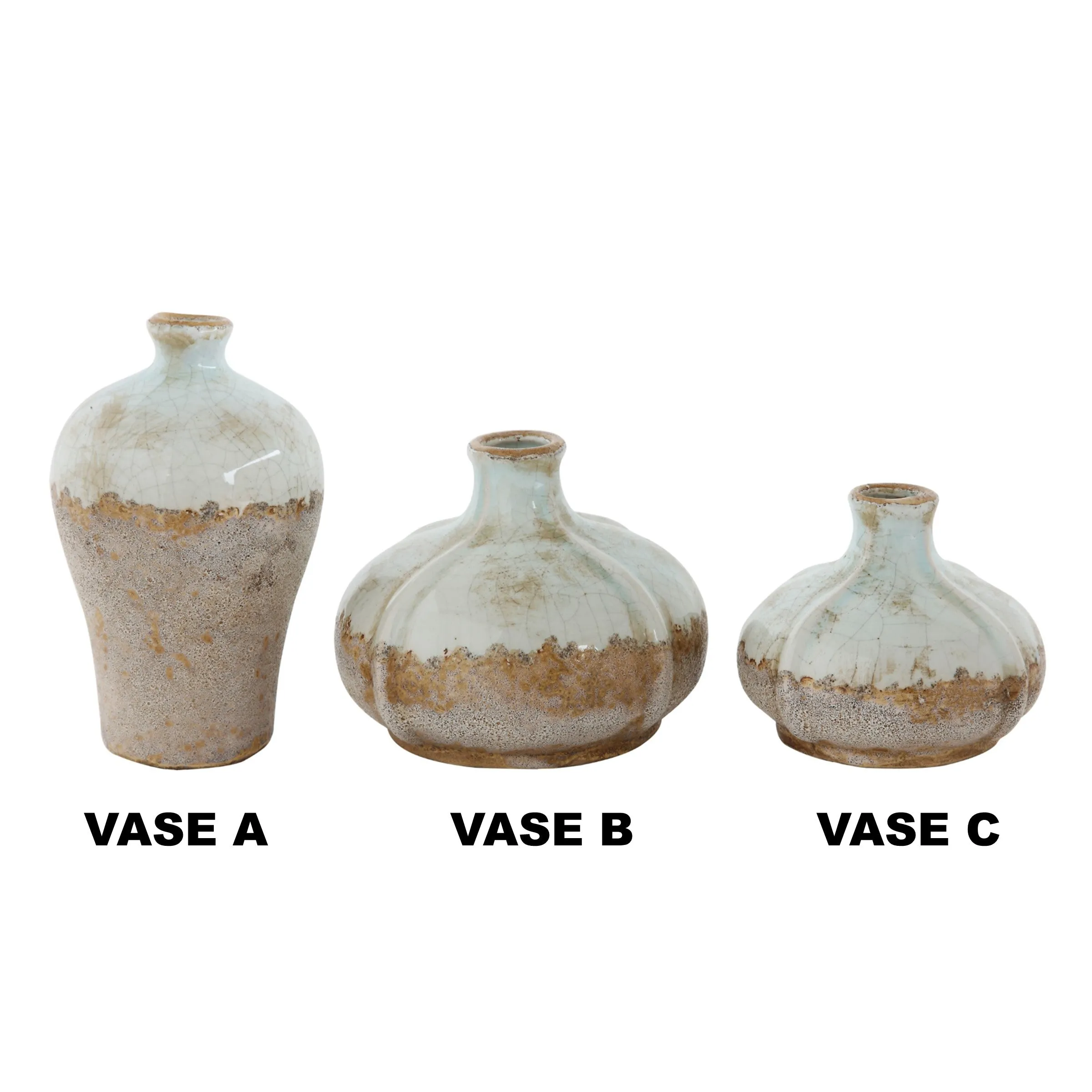 Distressed Terracotta Vases