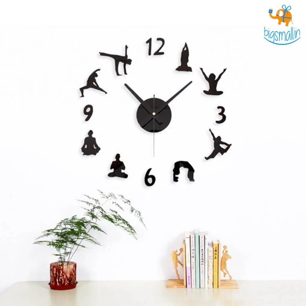 DIY Yoga Clock