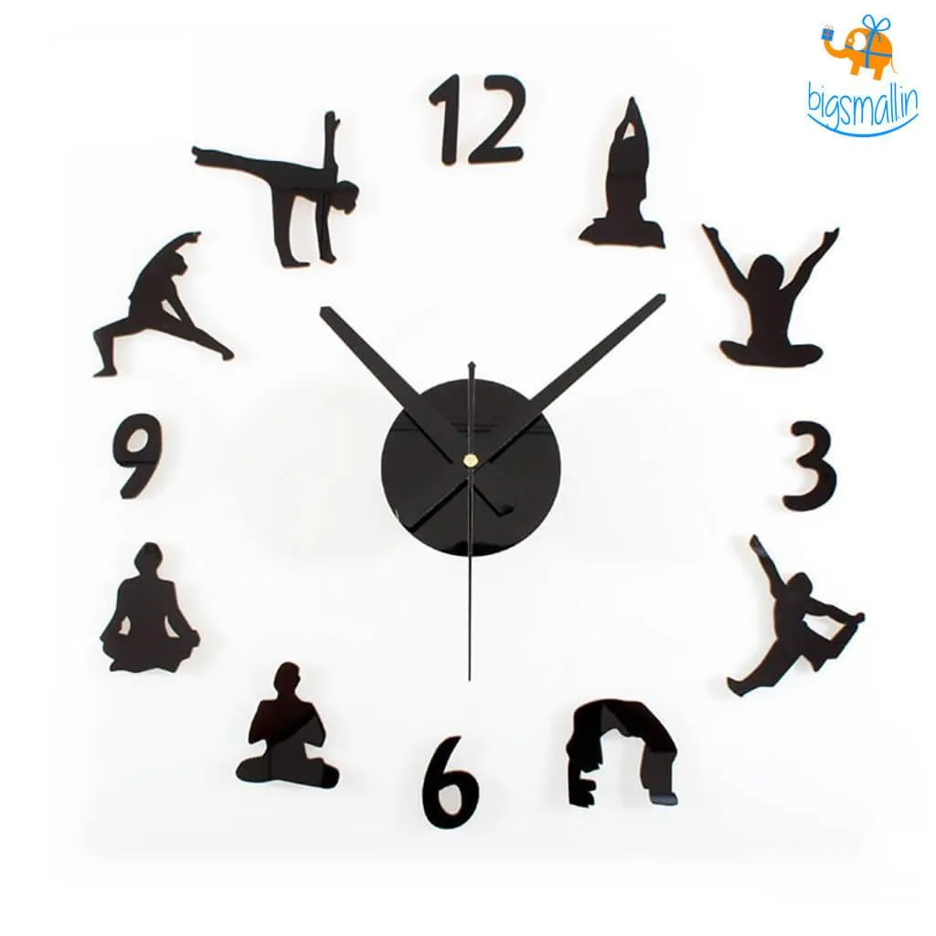 DIY Yoga Clock