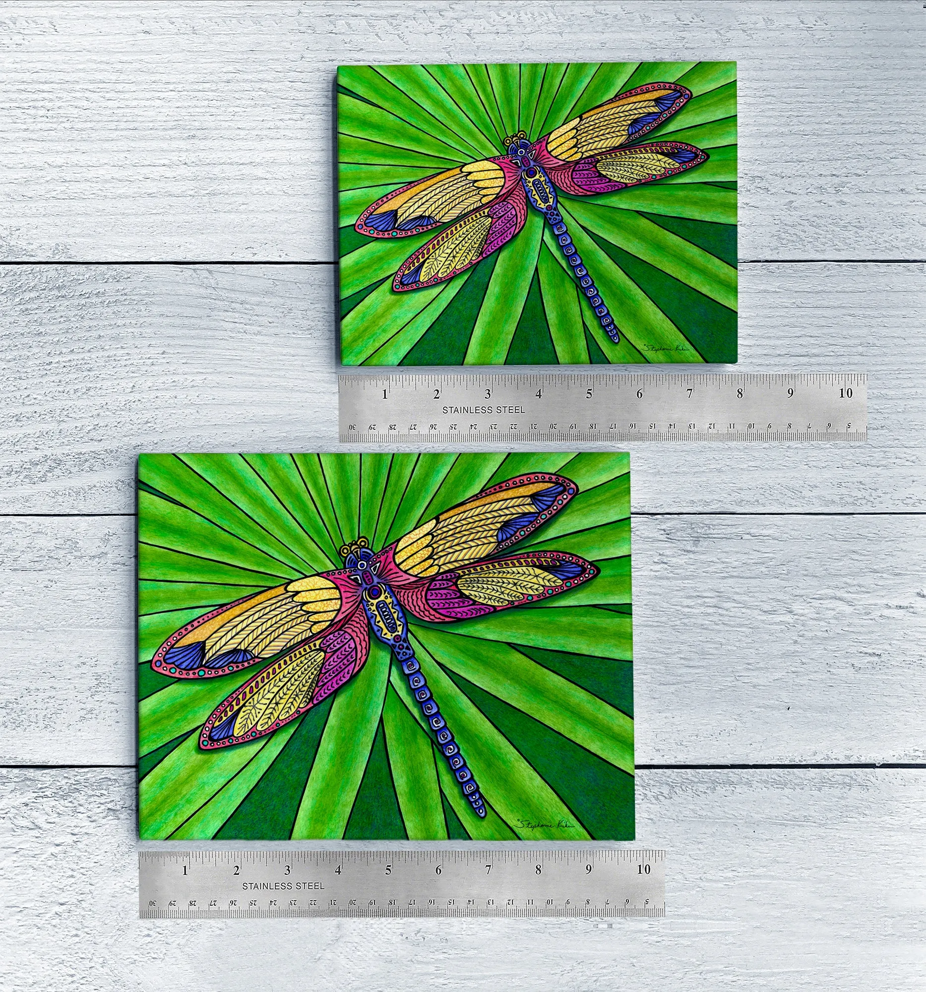 Dragonfly Ceramic Tile