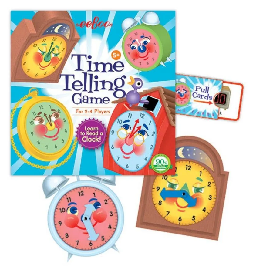 eeboo - Time Telling Board Game