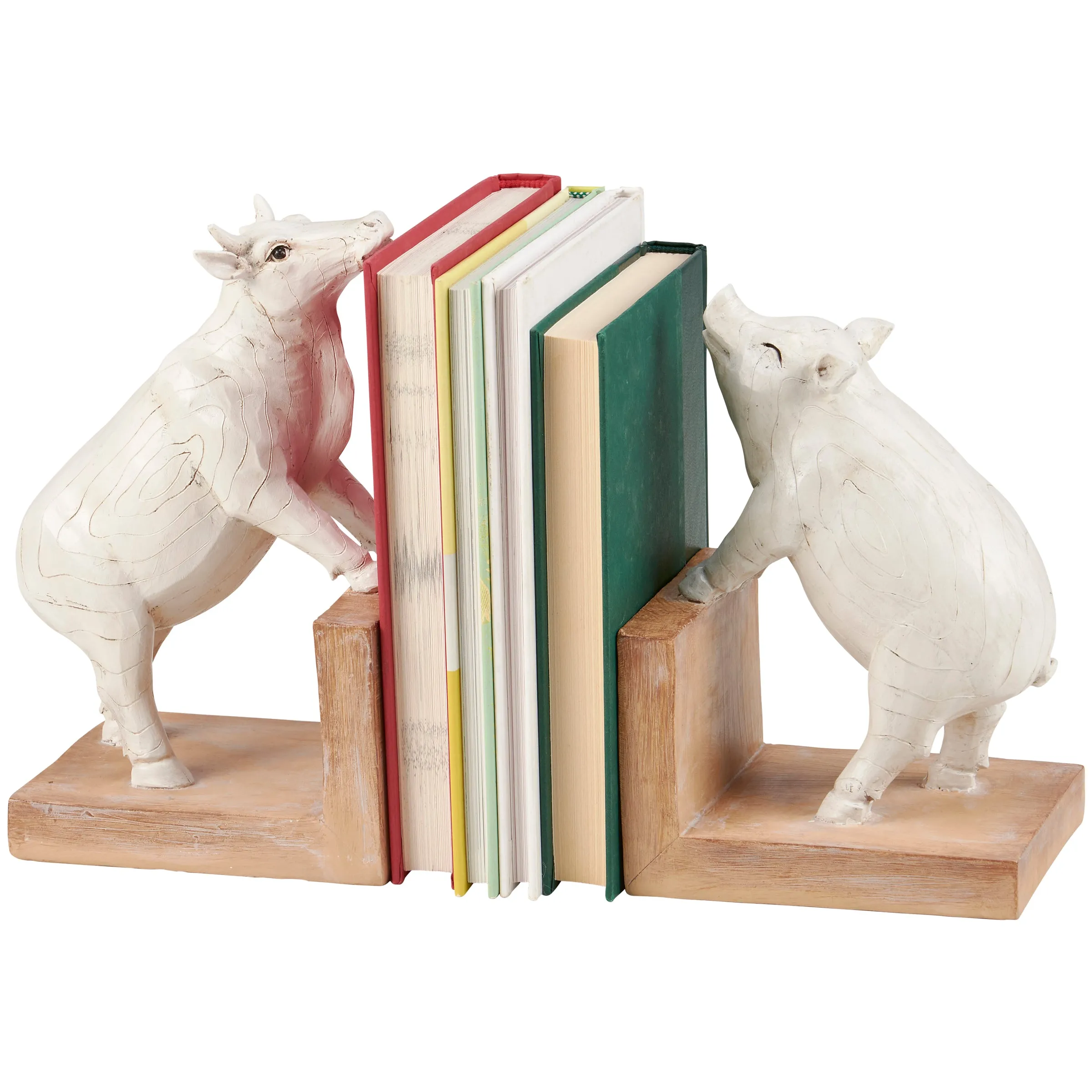 Farm Animals Bookends