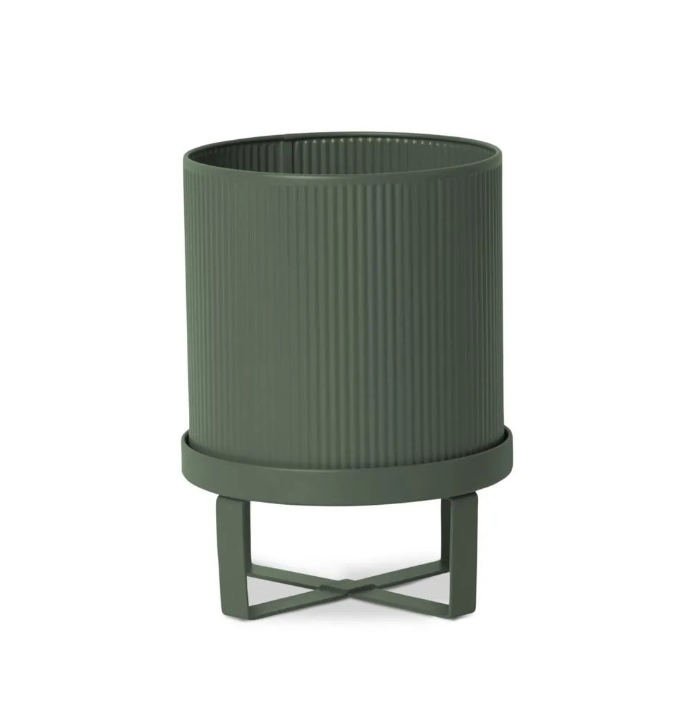 Ferm Living Bau Pot – Dark Green – Small