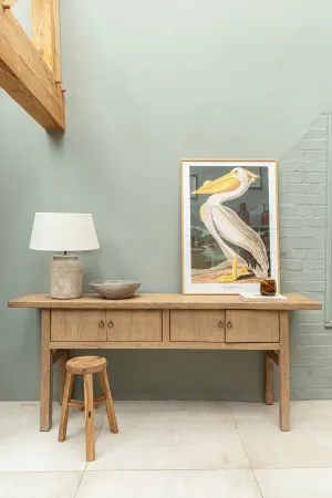 Fleming Wooden Console Table - 200cm