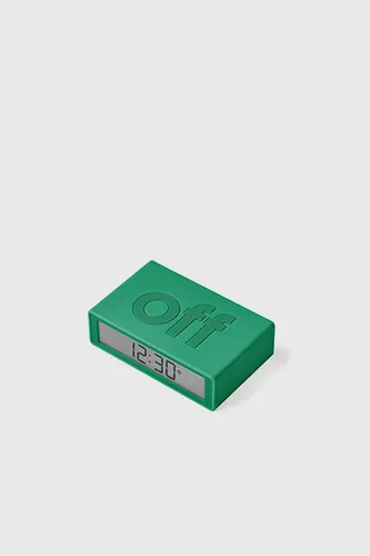 Flip  Clock Reversible Alarm Clock - Green