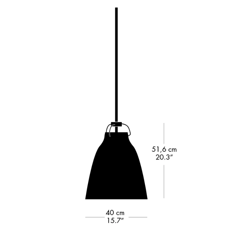 Fritz Hansen Caravaggio™ Matt Large