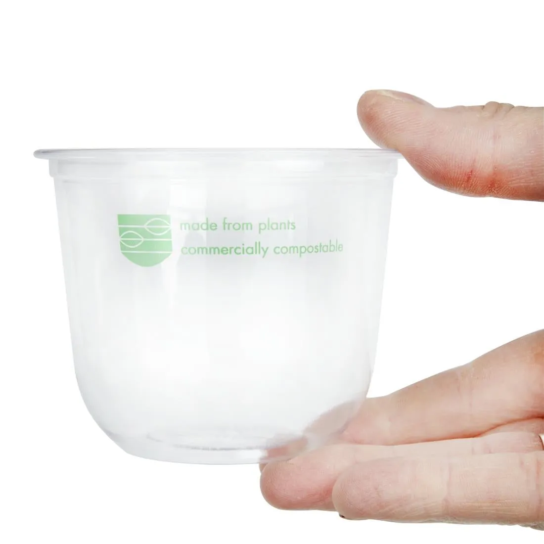 FS173 Vegware 96-Series Compostable PLA Deli Pots 12oz (Pack of 1000)