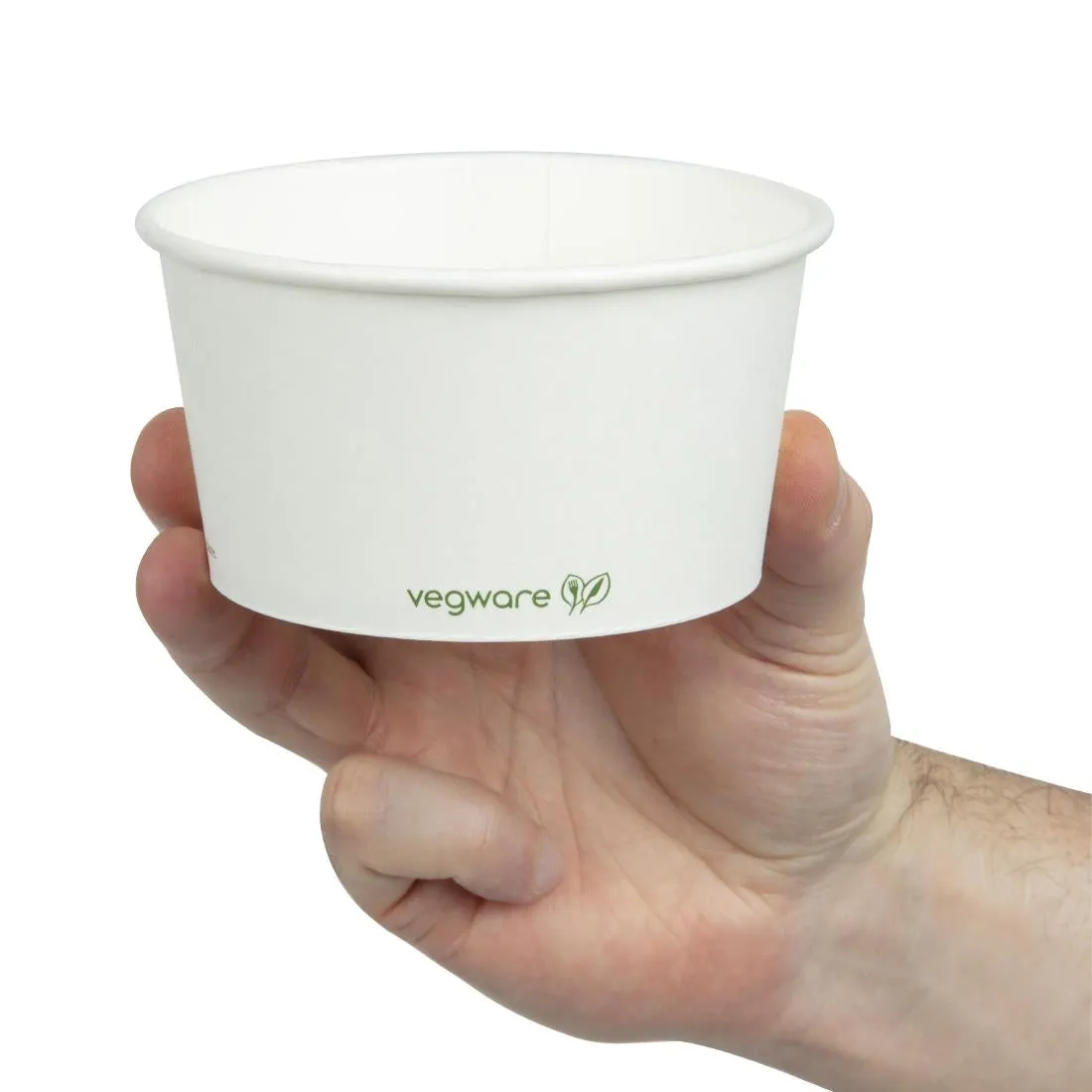 GF046 Vegware Compostable Hot Food Pots (Pack of 500)