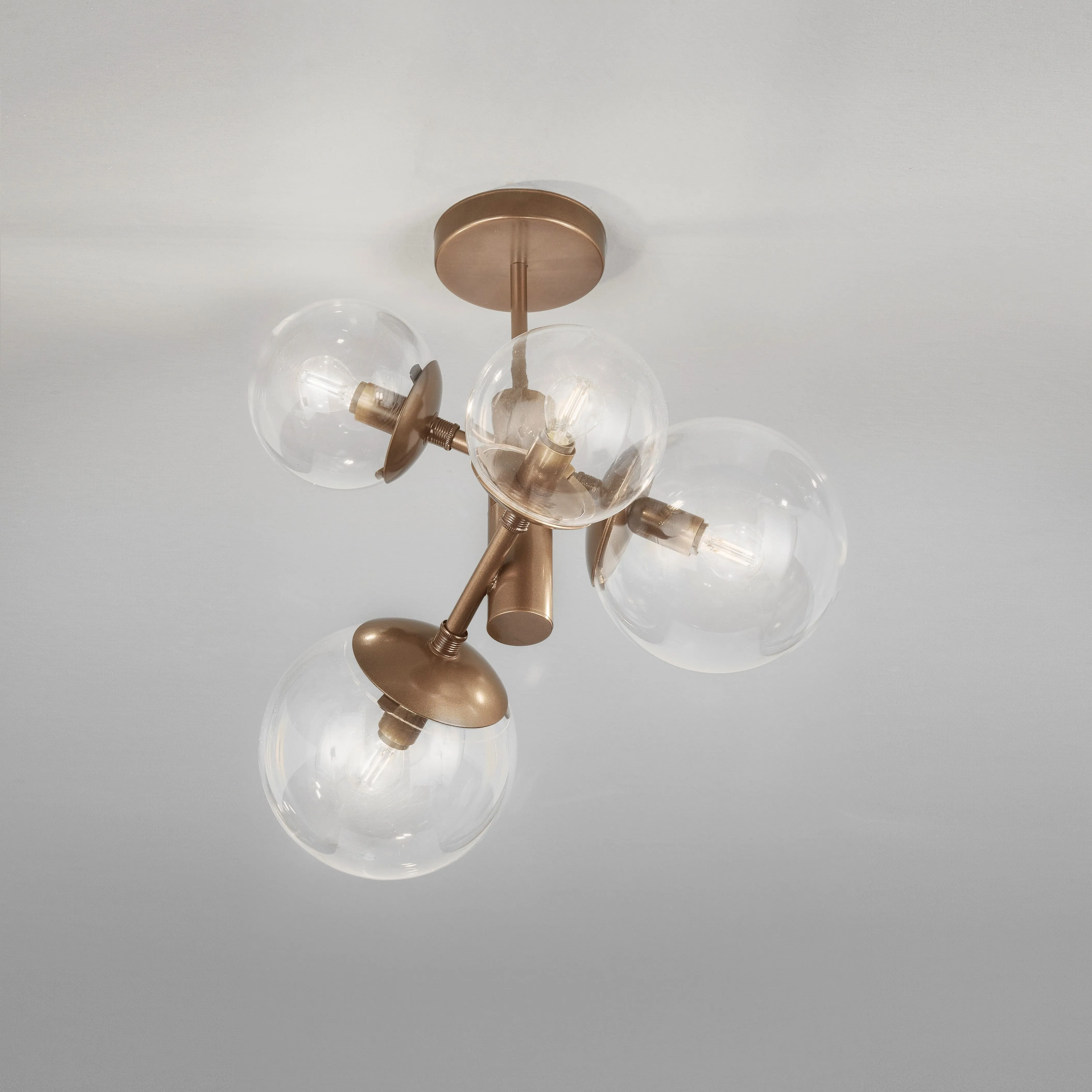 Globe cluster ceiling lights