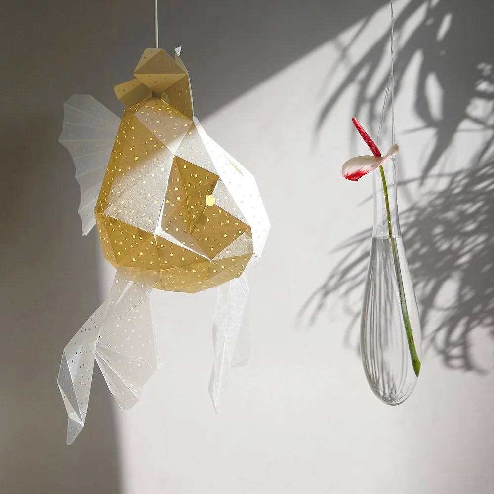 Goldfish Origami Ceiling Light