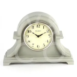 Grey Mantel Clock Napoleon Style