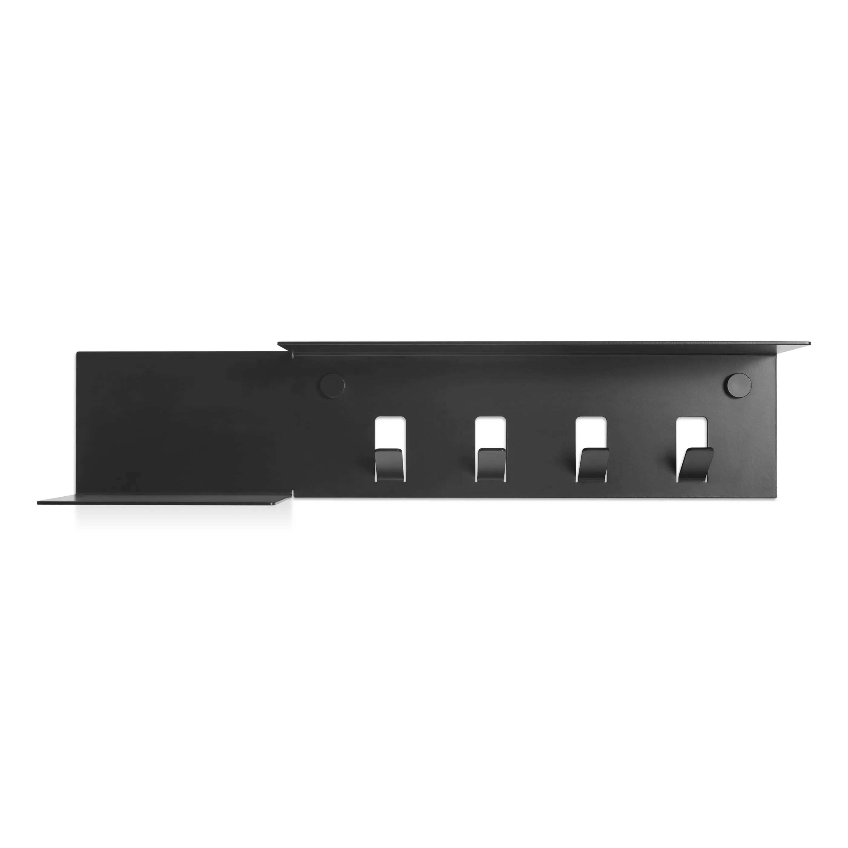 Hall Pass Wall Shelf with Hooks